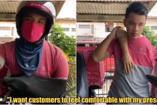 Tak Ingin Dikasihani karena Kehilangan Tangan, Driver Pengantar Makanan di Malaysia Ini Pakai Lengan Palsu