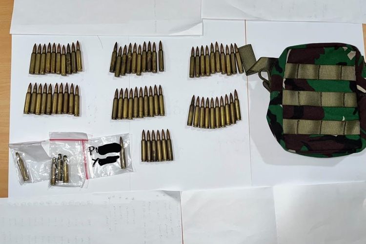 Jadi Kurir, 3 Pria di Timika Jual Amunisi Rp 200.000 Per Butir