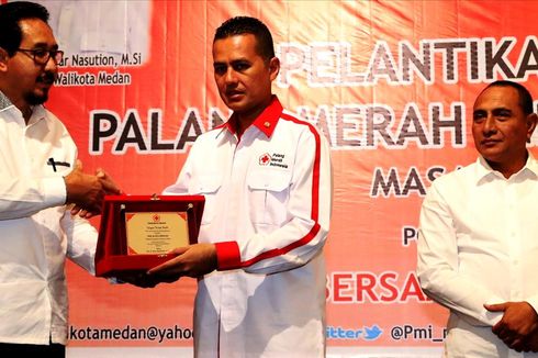 Dilantik Jadi Ketua PMI Medan, Wagub Sumut Bilang Kami Tidak Menjual Darah