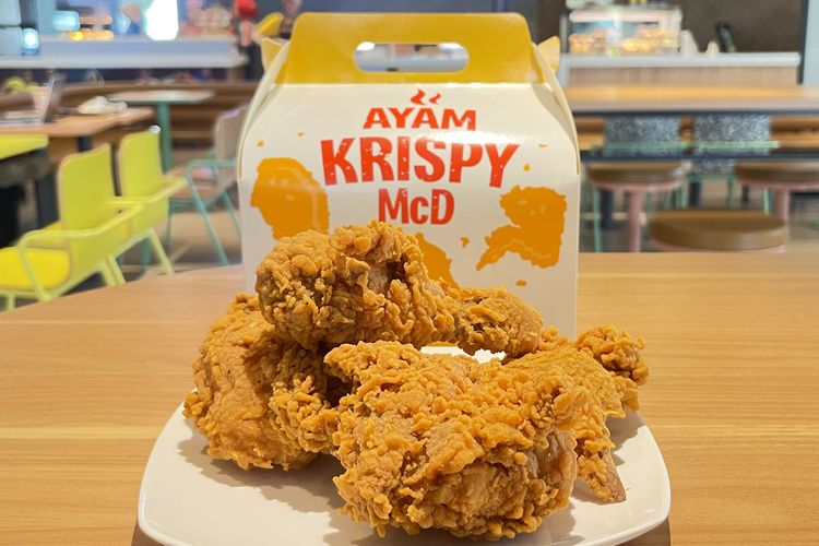 Indonesia Jadi Pelopor Menu Ayam Krispy McD di Dunia, Ini Ceritanya