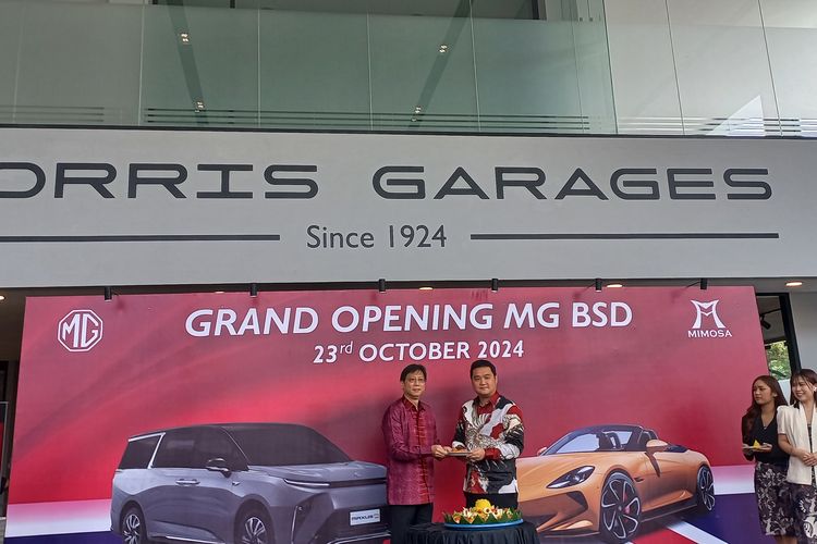 MG Motor Indonesia resmikan diler baru MG Mimosa Abadi