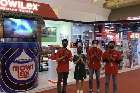 Hadir di Jakarta Fair, Mowilex Beri Pengetahuan Seputar Cat