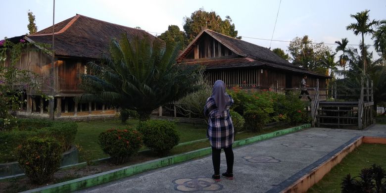 Istana Mangkubumi di Pangkalan Bun, Kabupaten Kotawaringin Barat, Kalimantan Tengah, Sabtu (17/2/2018). 
