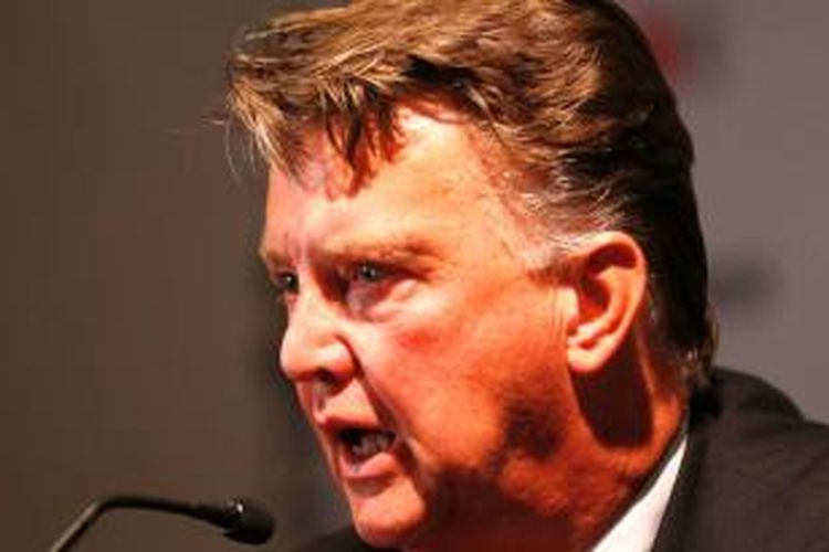 Manajer Manchester United, Louis van Gaal.