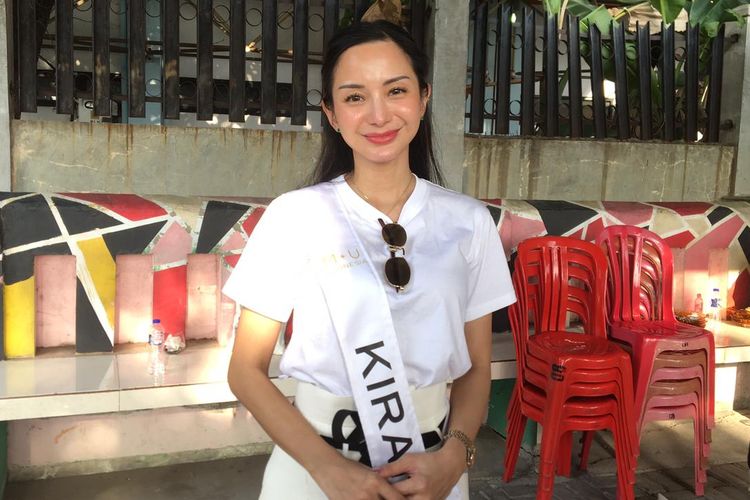 Kirana Larasati gaungkan isu stunting lewat ajang Miss Universe Indonesia 2025. 