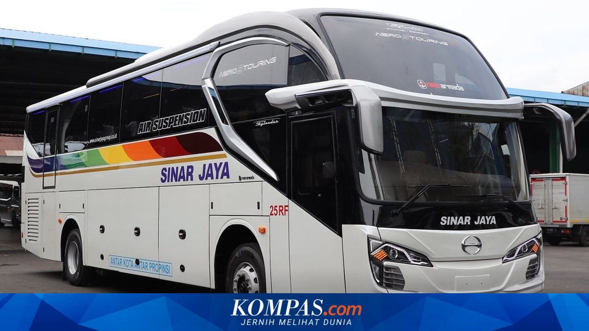 PO Sinar Jaya Tambah 3 Bus Baru, Pakai Bodi Skylander R22