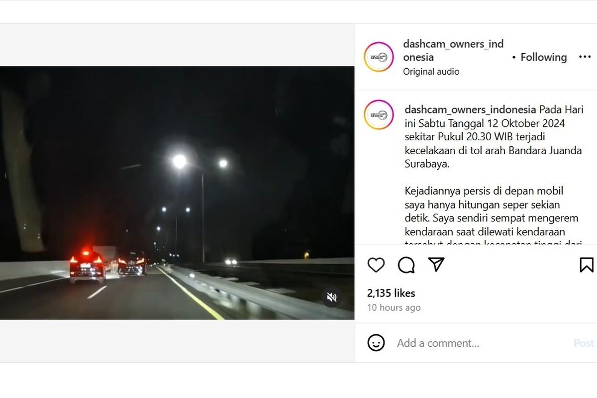 Salah satu video viral di media sosial video yang memperlihatkan sebuah Mitsubishi Xpander mengalami kecelakaan menabrak truk yang berjalan lambat di jalan tol.