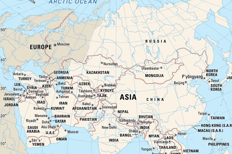 Mengapa Eropa dan Asia Jadi Dua Benua Terpisah padahal Satu Daratan? Ini Alasannya