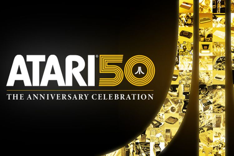 Poster game Atari 50: The Anniversary Celebration.