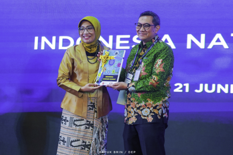 Gelaran Indonesia International Hydrogen Summit 2023, di St. Regis Hotel, Jakarta, Rabu (21/6/2023).