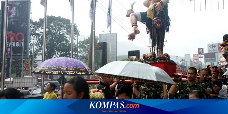 Kisah Perjuangan Bima Di Balik Pawai Ogoh Ogoh Menyambut Nyepi Halaman All Kompas Com