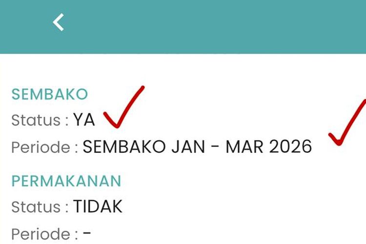 Bansos BPNT April 2026 Rp 600.000 Segera Cair, Ini Cara Cek Penerima Lewat HP