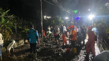Hujan Deras, Banjir Lumpur Rendam Rumah Warga di Kota Batu