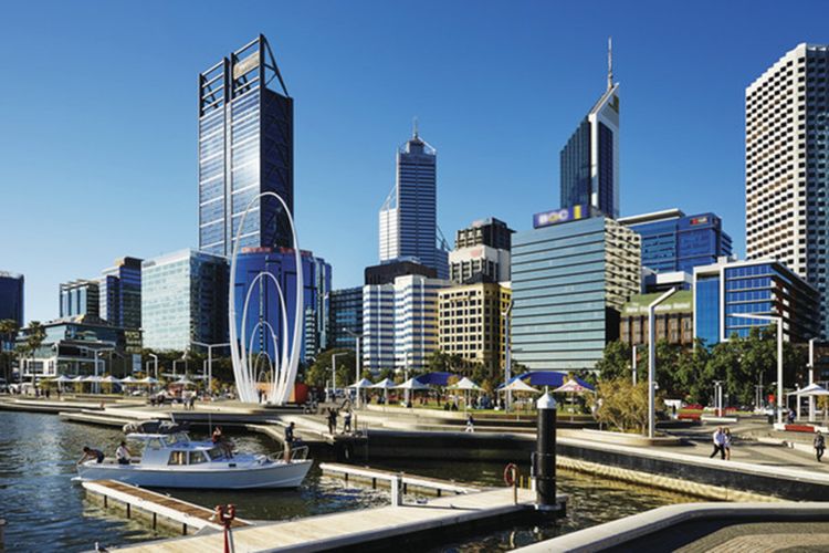 Elizabeth Quay, Perth