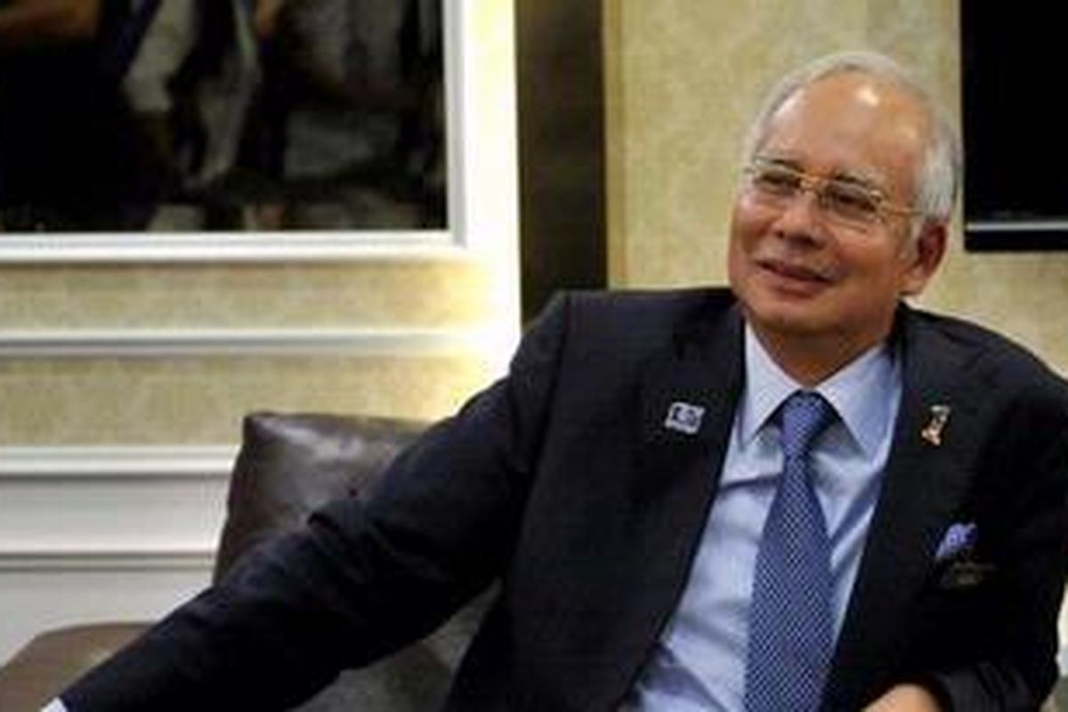 Perdana Menteri Malaysia, Najib Razak.