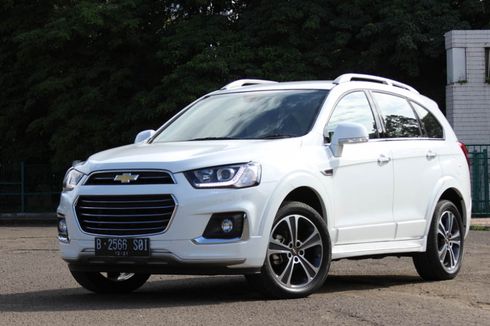 Chevrolet Captiva Pensiun dari Indonesia