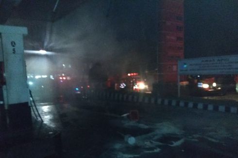 Buntut Kebakaran SPBU di Bukittinggi, Polisi Amankan Seorang Sopir 