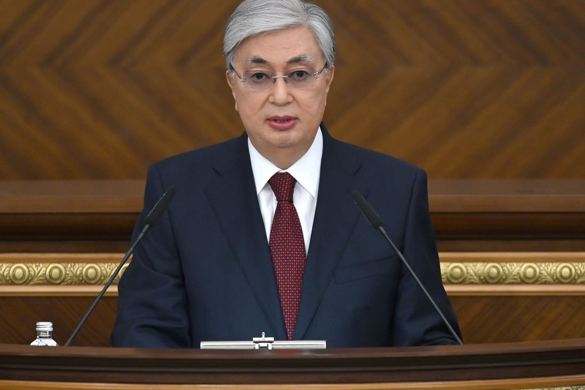 Presiden Kazakhstan Kassym-Jomart Tokayev.