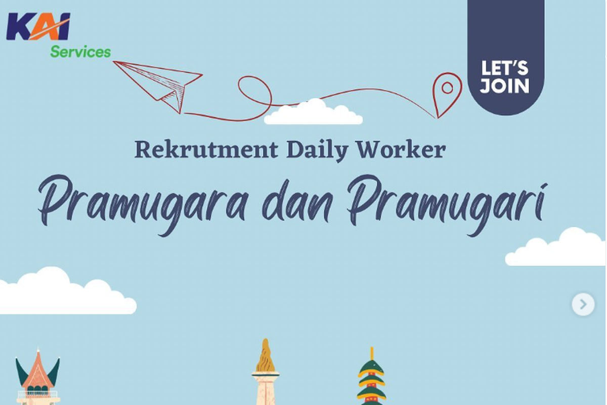 PT Reska Multi Usaha atau KAI Services membuka lowongan kerja untuk posisi daily worker pramugara dan pramugari tahun 2024. 