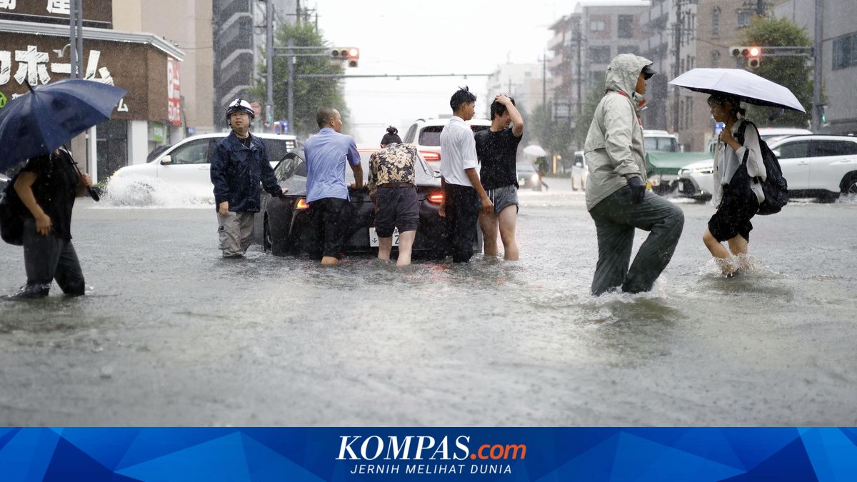Banjir Besar Melanda Nagoya Jepang, Berikut Daerah yang Terdampak