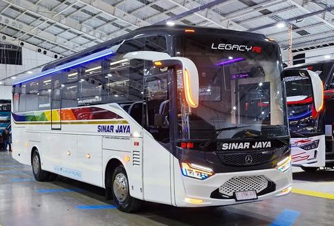 Sinar Jaya Buka Rute Bus AKAP Bogor-Jambi, Pakai Bus Executive Legrest