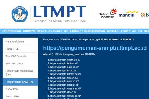 Cara Cek Pengumuman Hasil SNMPTN 2022, Lihat di 32 Link Resmi Ini