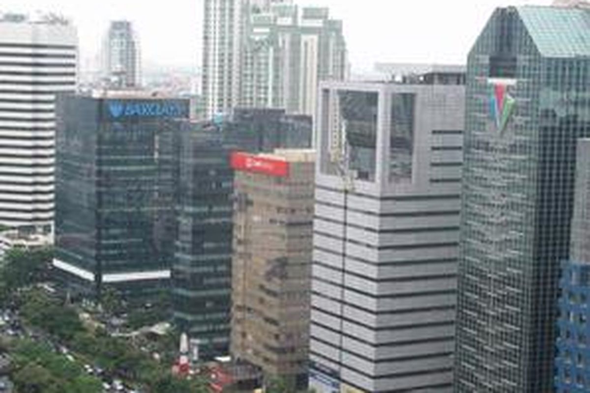 Gedung Perkantoran di Kawasan Sudirman Jakarta 