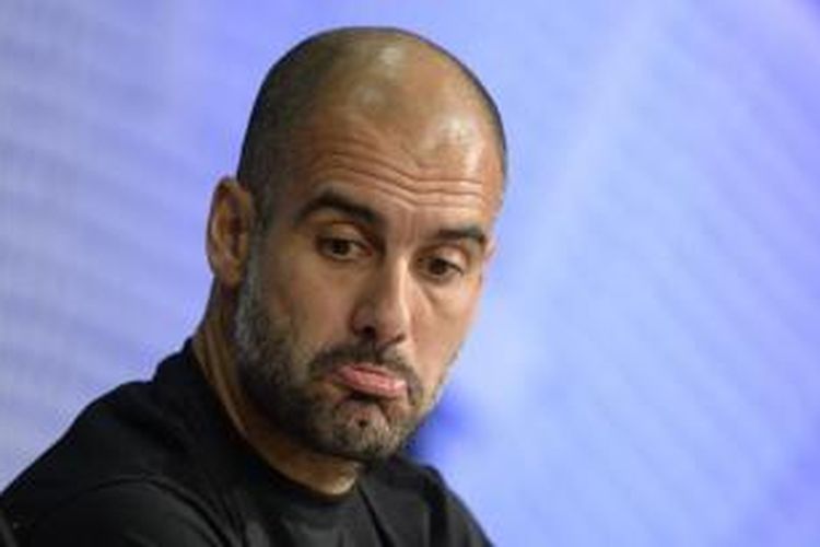 Pelatih Bayern Muenchen, Josep Guardiola.