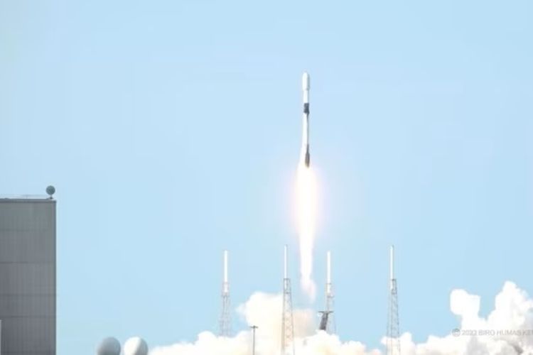 Indonesia berhasil meluncurkan Satelit Republik Indonesia (SATRIA) 1 dari Cape Canaveral, Florida, AS, Minggu (18/6/2023).