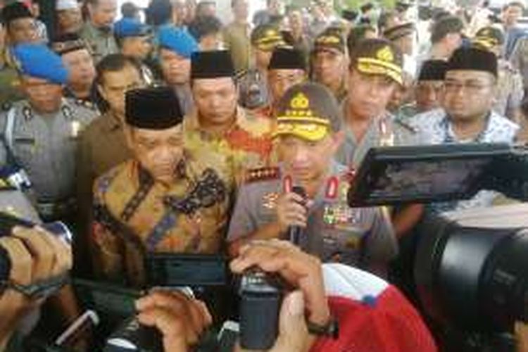 Kapolri@dan.Ketua.PBNU.usai.MoU.penanganan.kerawanan.sosial.di.Mapolda.Jatim,.Kamis.(1/9/2016)