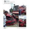 Viral Sedan Disebut Tertabrak Mobil Damkar karena Tak Berikan Jalan