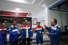 Dirut Pertamina Patra Niaga Cek Langsung Kondisi Terminal BBM Tuban