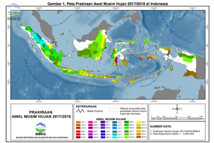 Kapan Musim Hujan Tiba di Indonesia?