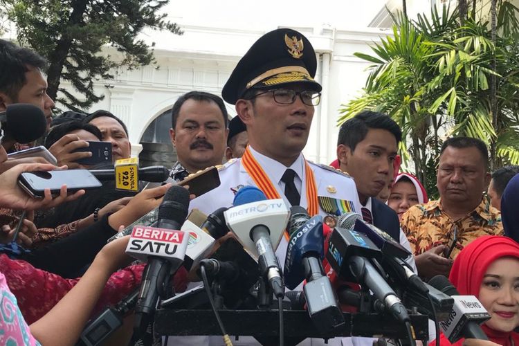 Gubernur Jawa Barat Ridwan Kamil.