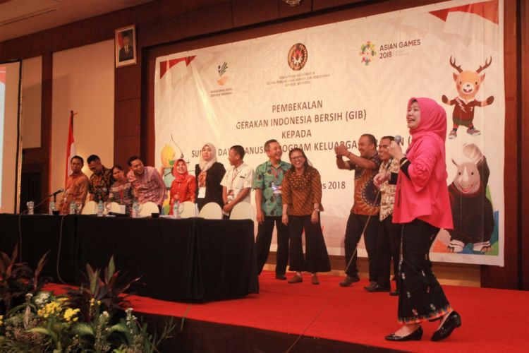 Kemenko PMK mengadakan acara Pembekalan Gerakan Indonesia Bersih kepada sumber daya manusia (SDM) PKH di Hotel Millenium Jakarta, Kamis(30/8/2018).
