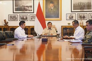 Prabowo Pimpin Ratas Penanganan Bencana: Ini Takdir, Kita Harus Siap