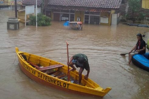 Banjir di Kabupaten Bandung Meluas, 36.000 Rumah Terendam