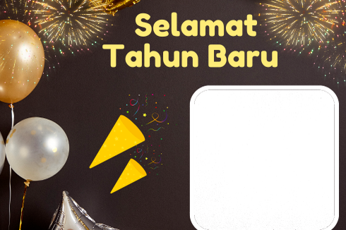 10 Link Download Twibbon Tahun Baru 2023 Bernuansa Meriah