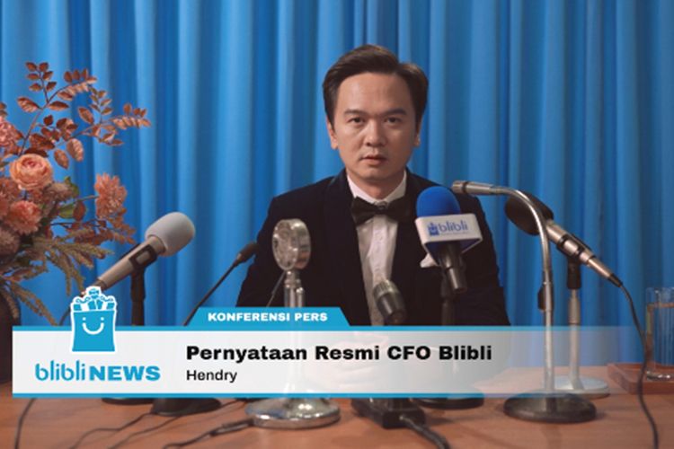 Pernyataan resmi CFO Blibli Hendry terkait permintaan maaf Park Seo Jun