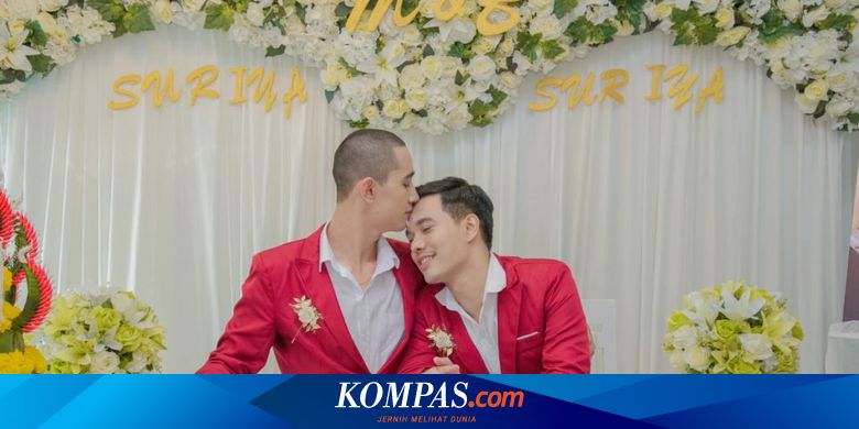 Pasangan Gay Thailand Ini Menikah, Dapat Ancaman Mati Netizen Indonesia  Halaman all - Kompas.com