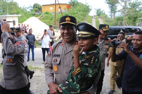 Bertemu Kapolda NTT, Nono Sang Bocah Juara Sempoa Dunia Ingin Jadi Polisi