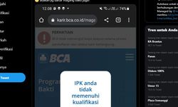 Gagal Daftar Program Magang Bakti BCA padahal IPK Memenuhi Syarat, Ini Kata Bank