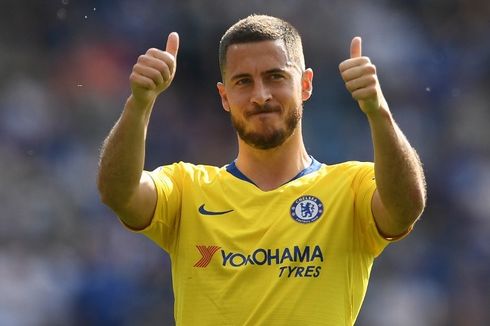 Jadi Kreator Gol Terbanyak, Eden Hazard Raih Gelar Playmaker Terbaik