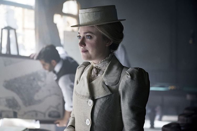 Dakota Fanning dalam serial drama The Alienist (2018).