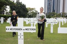 BERITA FOTO: Hari Pahlawan Belanda Diperingati di Ereveld Menteng Pulo