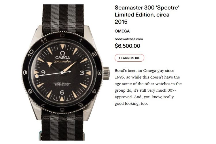 Jam tangan omega shop james bond 007