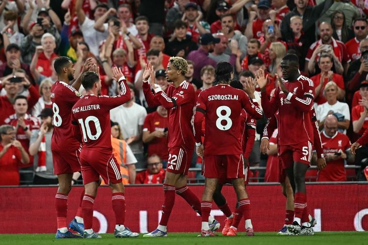 Hasil Liverpool Vs Bournemouth 4-2: The Reds Menang, Mo Salah Menangis