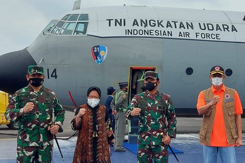 3 Pesawat TNI AU Angkut Bantuan Logistik dan Pasukan ke Lokasi Gempa
