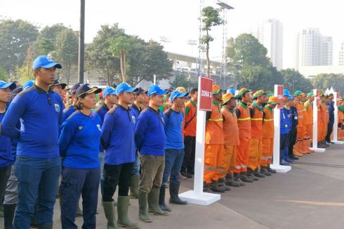 Pasukan Pelangi Akan Bersihkan Kawasan GBK Sampai Asian Games Tiba