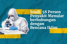 INFOGRAFIK: Studi Ungkap 58 Persen Penyakit Menular Diperparah Bencana Iklim